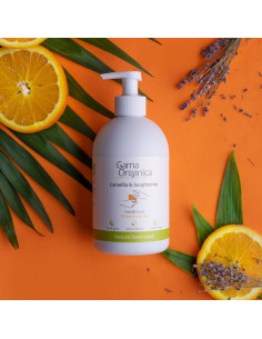 Натурален сапун за ръце Портокал и Лавандула, 485 мл