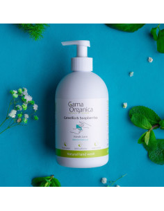 Натурален сапун за ръце Мента и Пачули, 485 мл