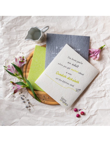 Еко домакински кърпи 17 х 20 см, комплект от 3 бр.