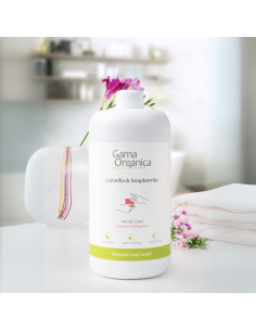 Натурален сапун за ръце Гераниум и Бергамот, 1000 мл