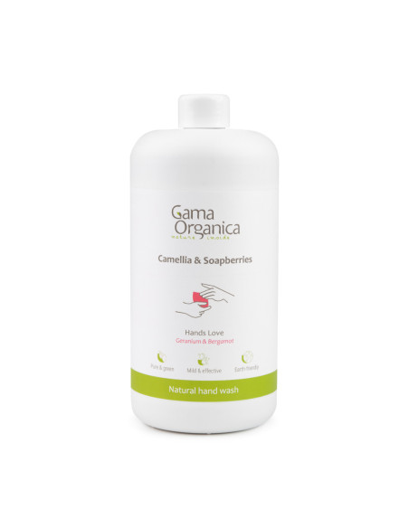 Натурален сапун за ръце Гераниум и Бергамот, 1000 мл