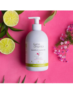 Натурален сапун за ръце Гераниум и Бергамот, 485 мл